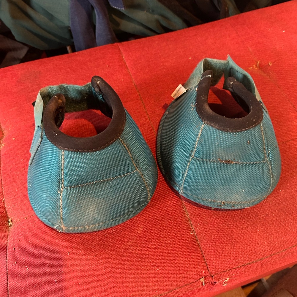 Teal Bell Boots